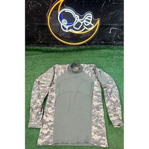 Army Combat Shirt Mens Large‎ Flame Resistant FR ACU Pullover Long Sleeve